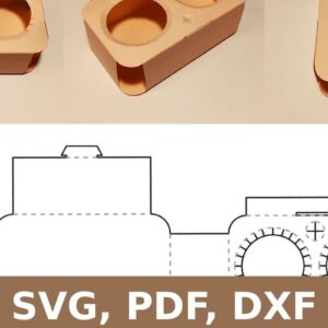 Intra απο ξύλο plywood 3mm-4mm πάχος - Ποτηροθήκη Δίασταση 20x20 cm INTRAFABR-33737886