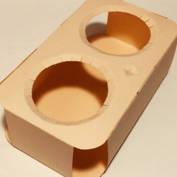 Intra απο ξύλο plywood 3mm-4mm πάχος - Ποτηροθήκη Δίασταση 20x20 cm INTRAFABR-33737886 - Image 8