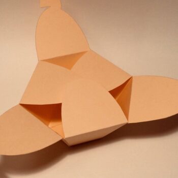 Intra απο ξύλο plywood 3mm-4mm πάχος - Κουτί cupcake Δίασταση 20x20 cm INTRAFABR-33737661 - Image 6