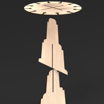 Intra απο ξύλο plywood 3mm-4mm πάχος - Cupcake Lollipop Stand Laser Cut Δίασταση 20x20 cm INTRAFABR-89712000 - Image 7