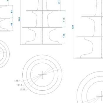 Intra απο ξύλο plywood 3mm-4mm πάχος - Βάση για cupcake, Βάση οθόνης, Δίασταση 20x20 cm INTRAFABR-45917318 - Image 5