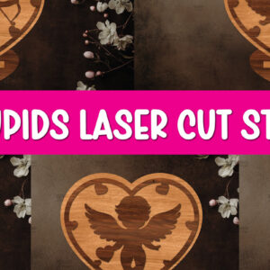 Intra απο ξύλο plywood 3mm-4mm πάχος - Στάση κοπής με λέιζερ Έρως  Δίασταση 20x20 cm INTRAFABR-114693802