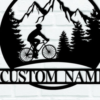 Intra απο ξύλο plywood 3mm-4mm πάχος - Προσαρμοσμένη μεταλλική πινακίδα ποδηλάτου Δίασταση 3600x3600 cm INTRAFABR-111526150 - Image 1