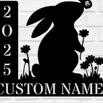 Intra απο ξύλο plywood 3mm-4mm πάχος - Custom Bunny Succulents Planter House Nu Δίασταση 3600x3600 cm INTRAFABR-114550589 - Image 1