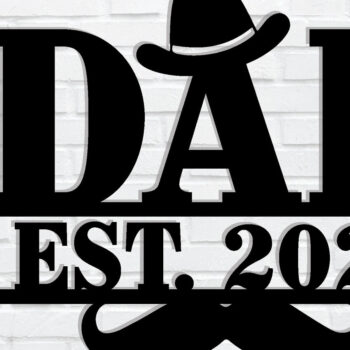 Intra απο ξύλο plywood 3mm-4mm πάχος - Προσαρμοσμένη μεταλλική πινακίδα DAD,  με λέιζερ, Δίασταση 3600x3600 cm INTRAFABR-122910271 - Image 1