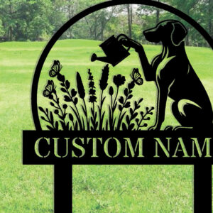 Intra απο ξύλο plywood 3mm-4mm πάχος - Προσαρμοσμένη μεταλλική πινακίδα Dog Garden με πασσάλους Δίασταση 3600x3600 cm INTRAFABR-106076768