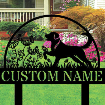 Intra απο ξύλο plywood 3mm-4mm πάχος - Προσαρμοσμένη μεταλλική πινακίδα Dog Garden με πασσάλους Δίασταση 3600x3600 cm INTRAFABR-106077058 - Image 2