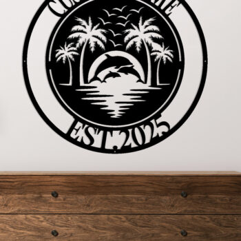 Intra απο ξύλο plywood 3mm-4mm πάχος - Προσαρμοσμένη μεταλλική πινακίδα Dolphin Δίασταση 3600x3600 cm INTRAFABR-114245151 - Image 2