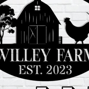 Intra απο ξύλο plywood 3mm-4mm πάχος - Προσαρμοσμένη μεταλλική πινακίδα αγροικίας εξατομικευμένη Δίασταση 3600x3600 cm INTRAFABR-105589918