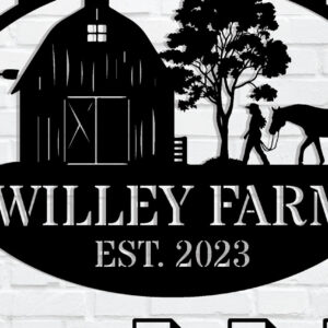 Intra απο ξύλο plywood 3mm-4mm πάχος - Προσαρμοσμένη μεταλλική πινακίδα αγροικίας εξατομικευμένη Δίασταση 3600x3600 cm INTRAFABR-105589739