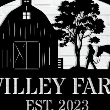 Intra απο ξύλο plywood 3mm-4mm πάχος - Προσαρμοσμένη μεταλλική πινακίδα αγροικίας εξατομικευμένη Δίασταση 3600x3600 cm INTRAFABR-105589739 - Image 3