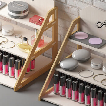 Intra απο ξύλο plywood 3mm-4mm πάχος - Προσαρμοσμένο περίπτερο κοσμημάτων, Market Display 487 Δίασταση 30x20 cm INTRAFABR-57798924 - Image 4