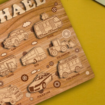 Intra απο ξύλο plywood 3mm-4mm πάχος - Προσαρμοσμένο παιδικό παζλ, πρότυπο κοπής σε στρώσεις Δίασταση 11x12 cm INTRAFABR-86442524 - Image 3