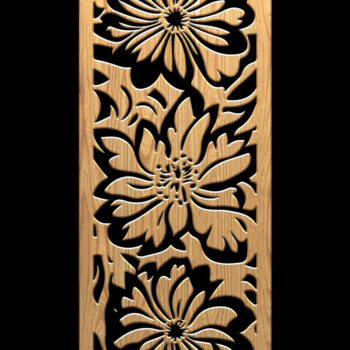 Intra απο ξύλο plywood 3mm-4mm πάχος - Προσαρμοσμένο σετ μοτίβου κοπής με λέιζερ Δίασταση 3200x7200 cm INTRAFABR-118189766 - Image 3