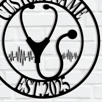 Intra απο ξύλο plywood 3mm-4mm πάχος - Προσαρμοσμένη μεταλλική πινακίδα γιατρού Δίασταση 3600x3600 cm INTRAFABR-119124821 - Image 1