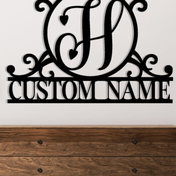 Intra απο ξύλο plywood 3mm-4mm πάχος - Προσαρμοσμένο μονόγραμμα μεταλλικό σημάδι Δίασταση 3600x3600 cm INTRAFABR-116543973 - Image 2