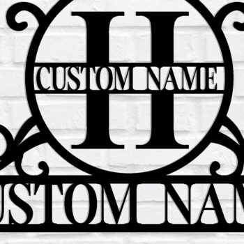 Intra απο ξύλο plywood 3mm-4mm πάχος - Προσαρμοσμένο μονόγραμμα μεταλλικό σημάδι Δίασταση 3600x3600 cm INTRAFABR-116543979 - Image 1