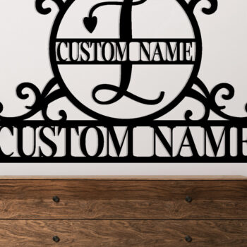 Intra απο ξύλο plywood 3mm-4mm πάχος - Προσαρμοσμένο μονόγραμμα μεταλλικό σημάδι Δίασταση 3600x3600 cm INTRAFABR-116544018 - Image 2