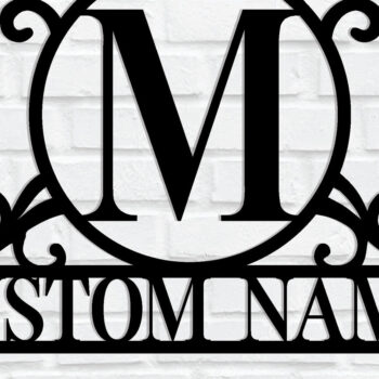 Intra απο ξύλο plywood 3mm-4mm πάχος - Προσαρμοσμένο μονόγραμμα μεταλλικό σημάδι Δίασταση 3600x3600 cm INTRAFABR-116544029 - Image 1