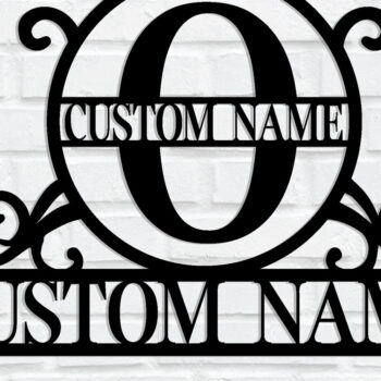 Intra απο ξύλο plywood 3mm-4mm πάχος - Προσαρμοσμένο μονόγραμμα μεταλλικό σημάδι Δίασταση 3600x3600 cm INTRAFABR-116544049 - Image 1