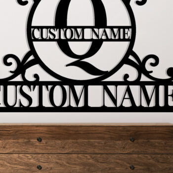 Intra απο ξύλο plywood 3mm-4mm πάχος - Προσαρμοσμένο μονόγραμμα μεταλλικό σημάδι Δίασταση 3600x3600 cm INTRAFABR-116605164 - Image 2