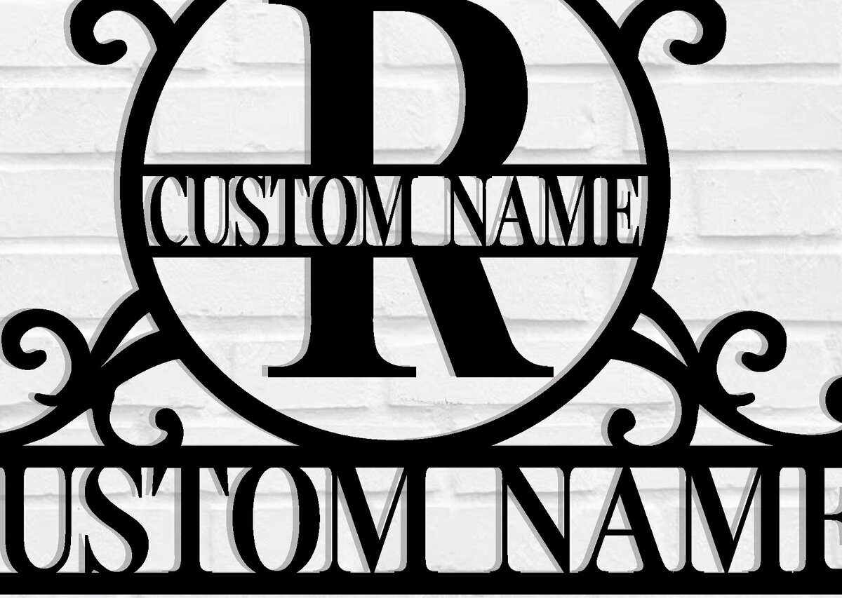 Intra απο ξύλο plywood 3mm-4mm πάχος - Προσαρμοσμένο μονόγραμμα μεταλλικό σημάδι Δίασταση 3600x3600 cm INTRAFABR-116605171