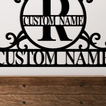 Intra απο ξύλο plywood 3mm-4mm πάχος - Προσαρμοσμένο μονόγραμμα μεταλλικό σημάδι Δίασταση 3600x3600 cm INTRAFABR-116605171 - Image 2