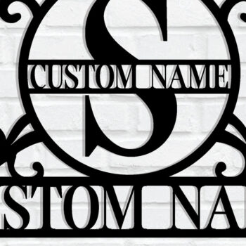 Intra απο ξύλο plywood 3mm-4mm πάχος - Προσαρμοσμένο μονόγραμμα μεταλλικό σημάδι Δίασταση 3600x3600 cm INTRAFABR-116605181 - Image 1