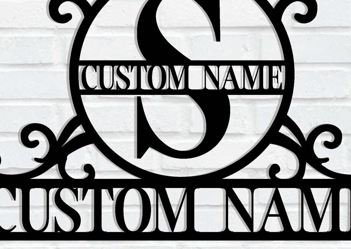 Intra απο ξύλο plywood 3mm-4mm πάχος - Προσαρμοσμένο μονόγραμμα μεταλλικό σημάδι Δίασταση 3600x3600 cm INTRAFABR-116605181