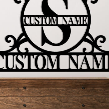 Intra απο ξύλο plywood 3mm-4mm πάχος - Προσαρμοσμένο μονόγραμμα μεταλλικό σημάδι Δίασταση 3600x3600 cm INTRAFABR-116605181 - Image 2