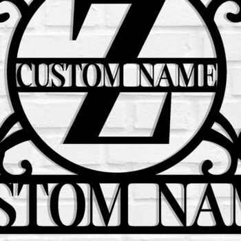 Intra απο ξύλο plywood 3mm-4mm πάχος - Προσαρμοσμένο μονόγραμμα μεταλλικό σημάδι Δίασταση 3600x3600 cm INTRAFABR-116605227 - Image 1