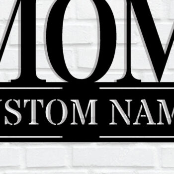 Intra απο ξύλο plywood 3mm-4mm πάχος - Προσαρμοσμένο μεταλλικό σημάδι τοίχου για την Ημέρα της Μητέρας Δίασταση 3600x3600 cm INTRAFABR-116289764 - Image 1