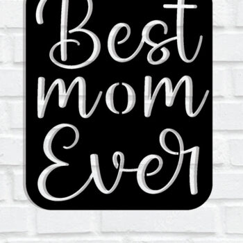 Intra απο ξύλο plywood 3mm-4mm πάχος - Προσαρμοσμένο μεταλλικό σημάδι τοίχου για την Ημέρα της Μητέρας Δίασταση 3600x3600 cm INTRAFABR-116289778 - Image 1