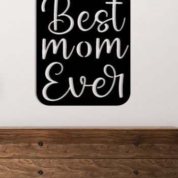 Intra απο ξύλο plywood 3mm-4mm πάχος - Προσαρμοσμένο μεταλλικό σημάδι τοίχου για την Ημέρα της Μητέρας Δίασταση 3600x3600 cm INTRAFABR-116289778 - Image 2