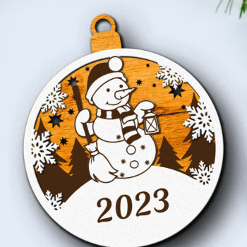 Intra απο ξύλο plywood 3mm-4mm πάχος - Προσαρμοσμένο όνομα Χριστουγεννιάτικο Παιχνίδι, Πολυστρωματικό Δίασταση 4x4 cm INTRAFABR-84054518 - Image 2