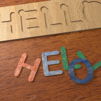 Intra απο ξύλο plywood 3mm-4mm πάχος - Προσαρμοσμένο όνομα υ κοπής με λέιζερ παζλ Δίασταση 30x20 cm INTRAFABR-121264961 - Image 5