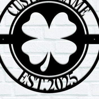 Intra απο ξύλο plywood 3mm-4mm πάχος - Προσαρμοσμένες μεταλλικές επιγραφές St Patrick Δίασταση 3600x3600 cm INTRAFABR-112637888 - Image 1