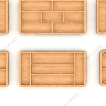 Intra απο ξύλο plywood 3mm-4mm πάχος - Προσαρμοσμένες Ξύλινες Πίνακες Σερβιρίσματος Τυριών Δίασταση 30x20 cm INTRAFABR-68645087 - Image 2