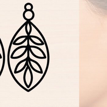 Intra απο ξύλο plywood 3mm-4mm πάχος - Προσαρμοσμένα Ξύλινα Σκουλαρίκια Laser Cut  Δίασταση 3x3 cm INTRAFABR-116362767 - Image 1