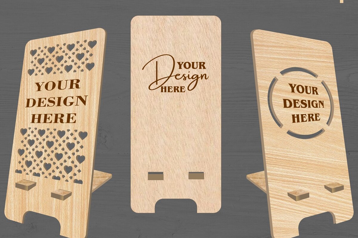 Intra απο ξύλο plywood 3mm-4mm πάχος - Προσαρμόσιμο μοτίβο κοπής βάσης τηλεφώνου Δίασταση 30x20 cm INTRAFABR-109258877