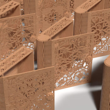 Intra απο ξύλο plywood 3mm-4mm πάχος - Κομμένο Ξύλινο Κουτί Δέσμη - 14 Μοναδικά Σχέδια Δίασταση 30x30 cm INTRAFABR-118221651 - Image 4