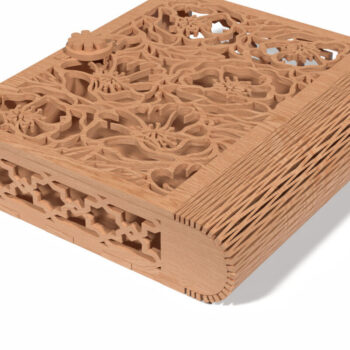 Intra απο ξύλο plywood 3mm-4mm πάχος - Κομμένο Ξύλινο Κουτί Δέσμη - 14 Μοναδικά Σχέδια Δίασταση 30x30 cm INTRAFABR-118221651 - Image 9