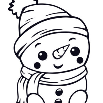 Intra απο ξύλο plywood 3mm-4mm πάχος - Χαριτωμένα χριστουγεννιάτικα σχέδια για μωρά χιονάνθρωπος Δίασταση 30x20 cm INTRAFABR-86112798 - Image 5