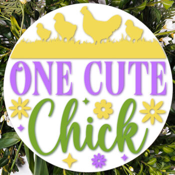 Intra απο ξύλο plywood 3mm-4mm πάχος - Χαριτωμένο κοτόπουλο Πασχαλινό σχέδιο Δίασταση 4x4 cm INTRAFABR-118045690 - Image 2