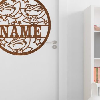 Intra απο ξύλο plywood 3mm-4mm πάχος - Cute Fairies Name Cut file Δίασταση 30x20 cm INTRAFABR-68783439 - Image 3