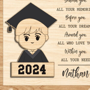 Intra απο ξύλο plywood 3mm-4mm πάχος - Χαριτωμένο  λέιζερ αποφοίτησης  Δίασταση 20x20 cm INTRAFABR-99080907