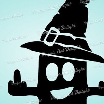 Intra απο ξύλο plywood 3mm-4mm πάχος - Χαριτωμένο Halloween Ghost Middle Finger  Δίασταση 15x15 cm INTRAFABR-78740948 - Image 1