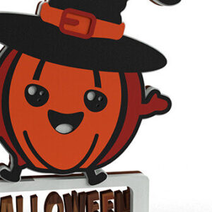 Intra απο ξύλο plywood 3mm-4mm πάχος - ΧΑΡΙΤΩΤΕΣ κολοκύθες αποκριών 3D Εύκολες στην κοπή Δίασταση 30x20 cm INTRAFABR-80509964