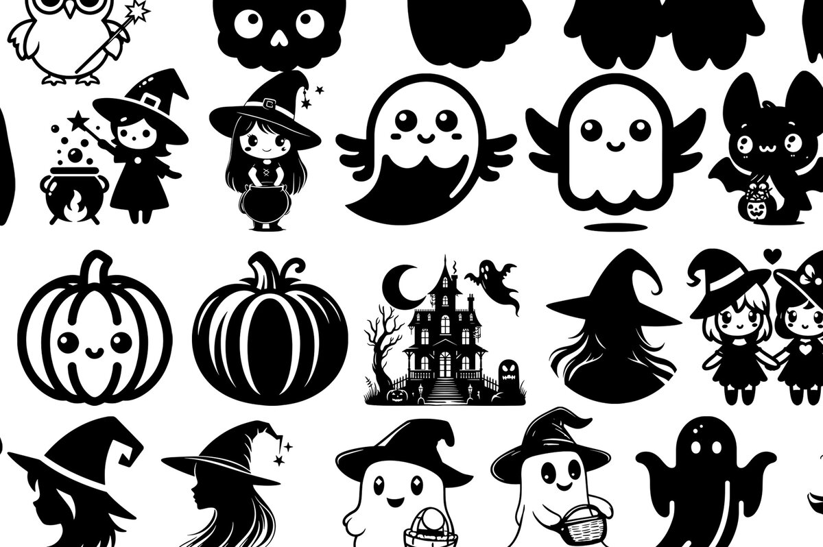 Intra απο ξύλο plywood 3mm-4mm πάχος - Χαριτωμένο σχέδιο υ  για το Halloween Δίασταση 15x15 cm INTRAFABR-104129625