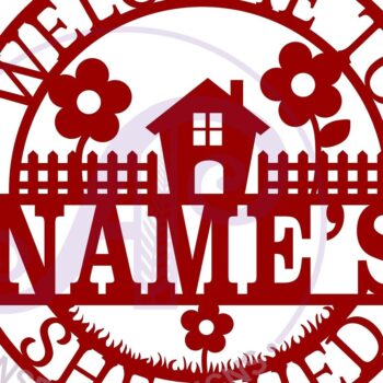 Intra απο ξύλο plywood 3mm-4mm πάχος - Cute House Shed Shed Cut File Δίασταση 30x20 cm INTRAFABR-67490357 - Image 2